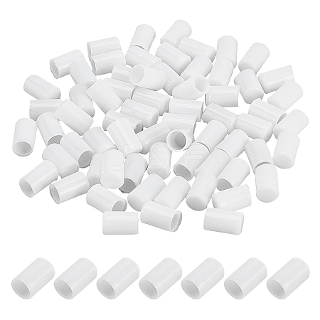 150Pcs PVC Hook Hanger Tube Cap FIND-GA0008-03-1