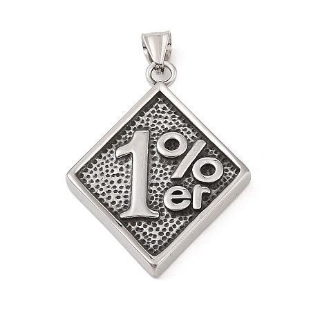 304 Stainless Steel Big Pendants LS-STAS-S122-05AS-1