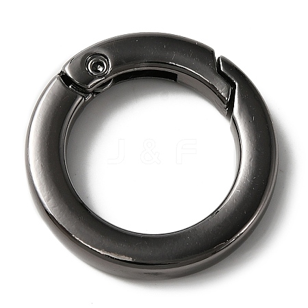 Zinc Alloy Spring Gate Rings FIND-TAC0017-19B-B-1