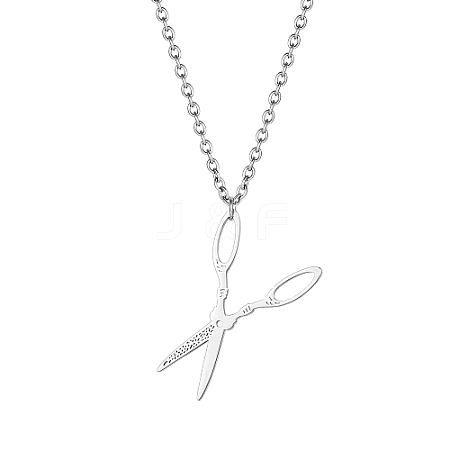Stainless Steel Pendant Necklaces HZ8690-1-1