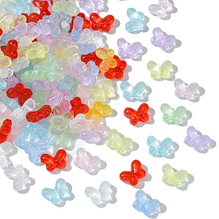 200Pcs Transparent Acrylic Beads OACR-CJ0002-07-1