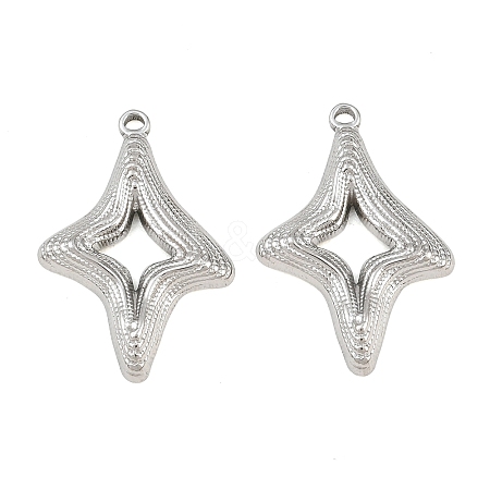 304 Stainless Steel Pendants SA-CBA1839-02P-1
