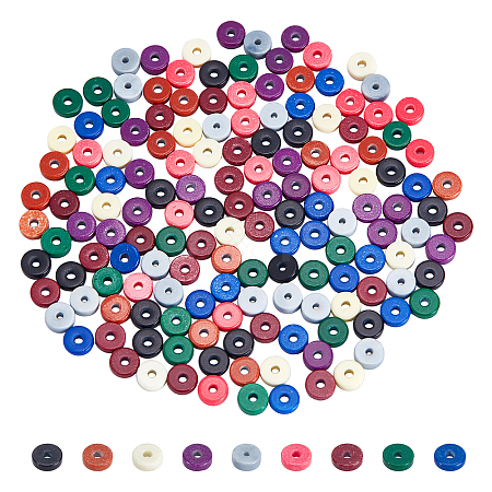 180Pcs 9 Colors Natural Agate Beads Strands G-NB0002-78-1