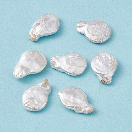 Baroque Natural Keshi Pearl Beads PEAR-N020-L16-1