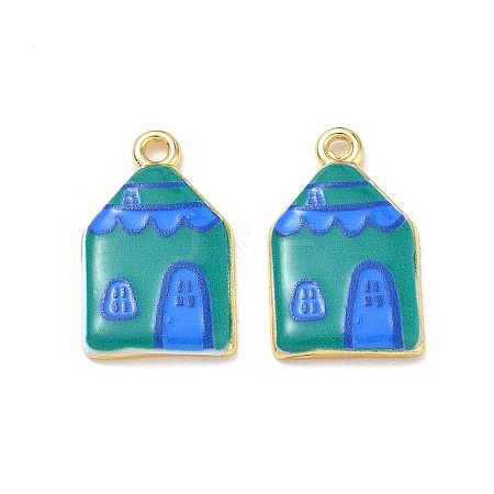 Printed Brass Pendants KK-CBAF9BC-05G-04-1