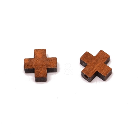 Wood Beads WOOD-WH0027-02B-1