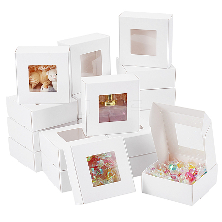 Paper Gift Storage Box CON-WH0001-27A-01-1