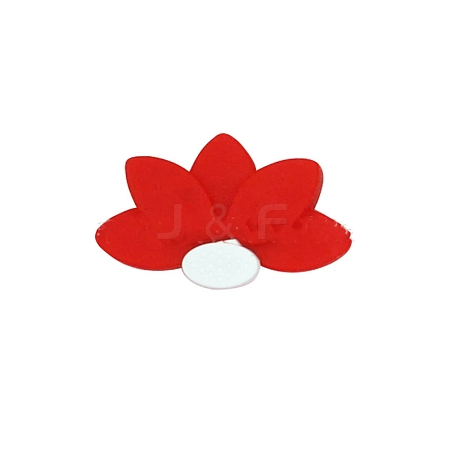Lotus Food Grade Eco-Friendly Silicone Beads SIL-WH0013-50E-1