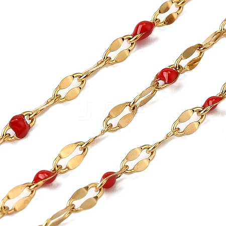 304 Stainless Steel Dapped Chains CHS-H036-01G-09-1