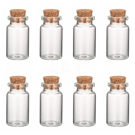 Glass Jar Glass Bottles X1-AJEW-H004-7-1-1