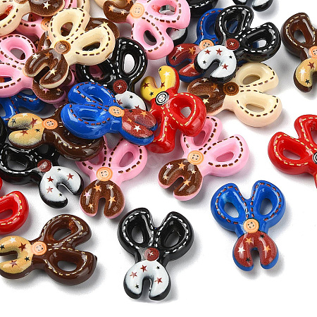 Opaque Acrylic Beads MACR-CJZ0001-03-1