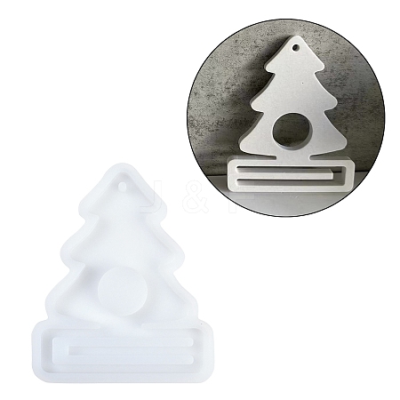 Christmas Aromatherapy DIY Pendant Decoration Silicone Molds DIY-M057-02C-1