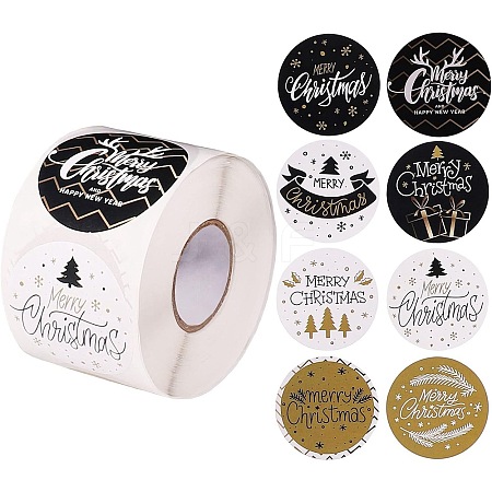 Adhesive Roll Sticker Labels X-DIY-S001-03A-1