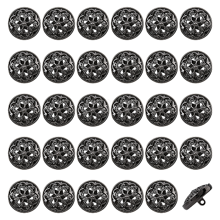Alloy Shank Buttons FIND-WH0199-427B-1