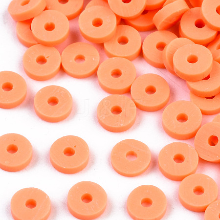 Handmade Polymer Clay Beads CLAY-R067-8.0mm-B11-1