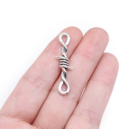 Alloy Connector Charms FIND-PW0006-06AS-1