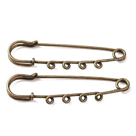 304 Stainless Steel Safety Pins Brooch Findings SA-CBA4160-04D-AB-1