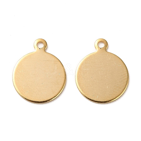 Brass Charms KK-F907-01E-G-1