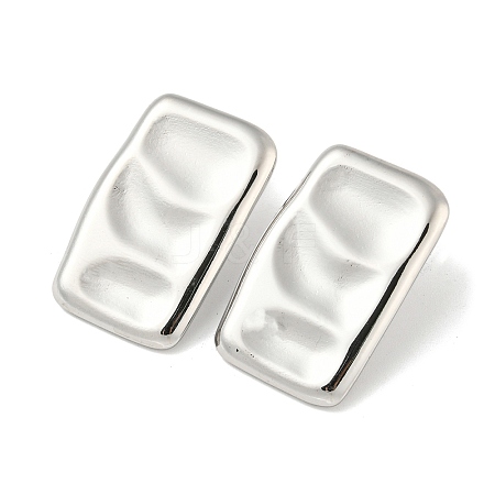 Non-Tarnish 304 Stainless Steel Stud Earrings EJEW-G367-02P-1