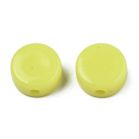 Opaque Acrylic Beads SACR-N014-002F-1