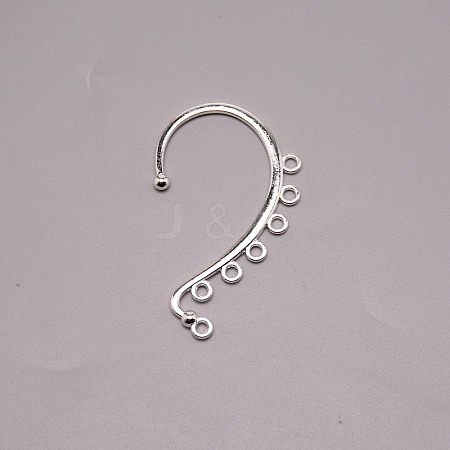 Alloy Ear Cuff Findings LS-FIND-WH0092-52S-1