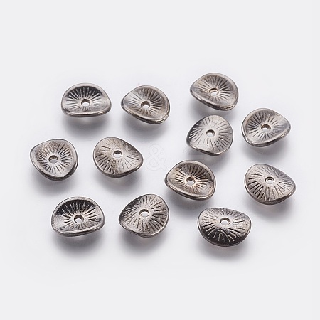 Tibetan Style Wavy Spacer Beads LS-TIBEP-A11067-B-FF-1