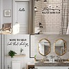 PVC Quotes Wall Sticker DIY-WH0200-047-6
