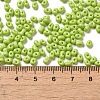 Baking Paint Glass Seed Beads SEED-K009-01B-15-4