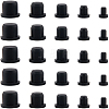 50Pcs 5 Styles Silicone Hole Plugs AJEW-GF0011-62G-6