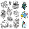 Custom PVC Plastic Clear Stamps DIY-WH0439-0223-1