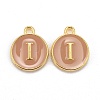 Golden Plated Alloy Enamel Charms LS-ENAM-S118-06I-1