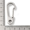 Non-Tarnish 304 Stainless Steel Keychain Clasps LS-STAS-G321-02P-3