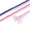 30M Segment Dyed Macrame Cotton Cord OCOR-T018-01O-3