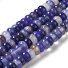 Natural Agate Beads Strands G-H295-C03-14-2