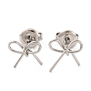 Non-Tarnish 304 Stainless Steel Stud Earrings EJEW-G395-26P-1