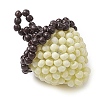 Beaded Acorn Charms PALLOY-MZ00448-3