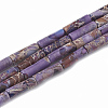 Natural Imperial Jasper Beads Strands X-G-S322-002B-1