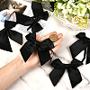 2Pcs Cloth Bowknot Hanging Banner for Christmas Tree Decoration AJEW-SP0002-82A-4