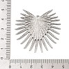304 Stainless Steel Pendants STAS-Z199-12P-07-3