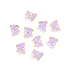Light Gold Plated Alloy Enamel Charms X-ENAM-WH0047-41C-1