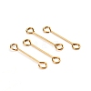 Ion Plating(IP) 304 Stainless Steel Eye Pins STAS-I141-01B-G-1