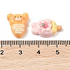 Animal Dessert Opaque Resin Imitation Food Decoden Cabochons RESI-S396-09-3