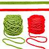 2 Skeins 2 Colors Polyester Yarn OCOR-CY0002-63B-6