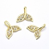 Brass Pendants ZIRC-J040-41G-NR-1