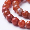 Natural Agate Beads Strands G-G754-06-8mm-4