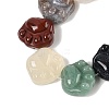 Natural & Synthetic Mixed Stone Beads Strands G-M108-A05-01-2