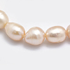 Natural Cultured Freshwater Pearl Beads Strands PEAR-F007-85A-01A-3