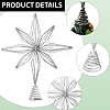 Iron Star Display Decorations DIY-WH20031-085B-5