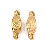 Embossed 304 Stainless Steel Connector Charms SA-CBA2B73-06G-1