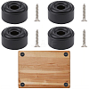 4Pcs Aluminum Furniture Pads FIND-CP0003-81EB-1